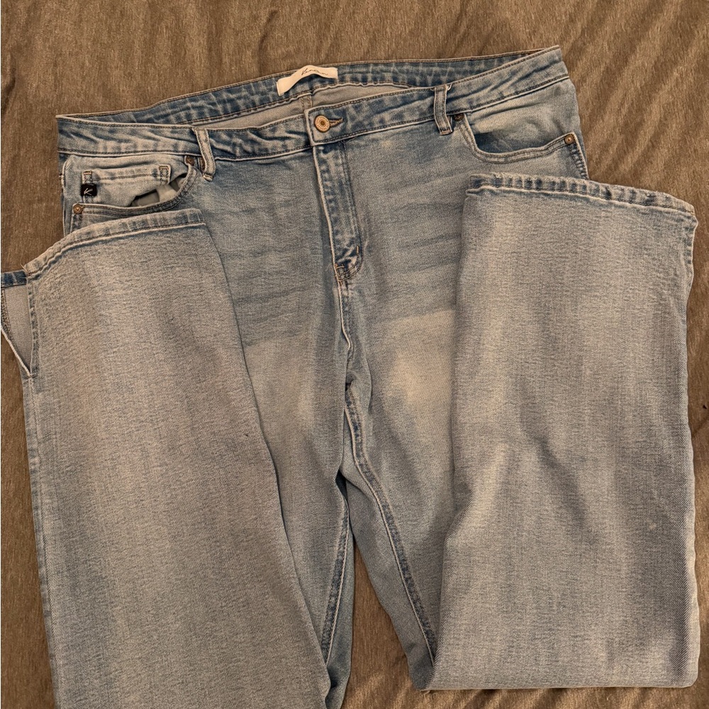 KanCan Light Blue Straight Leg Jeans